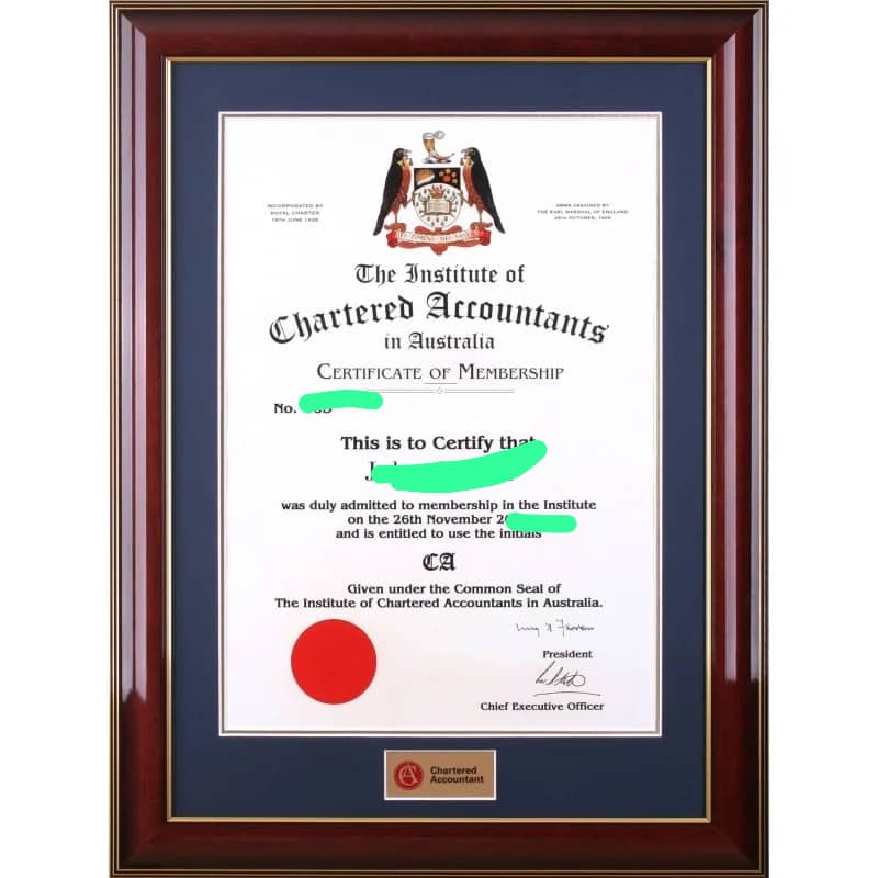 Buy Chartered Accountant (CA) Certificate online without exams